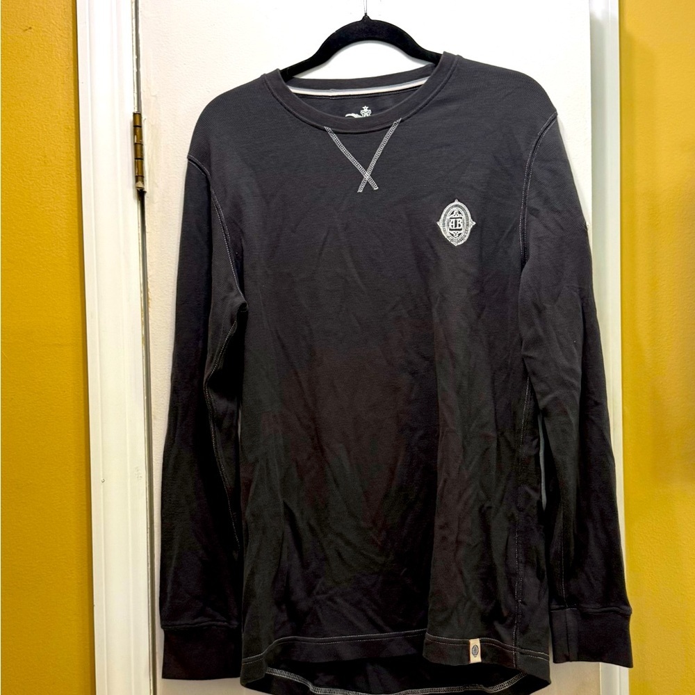 Men's Gray Budweiser Long Sleeve Shirt!